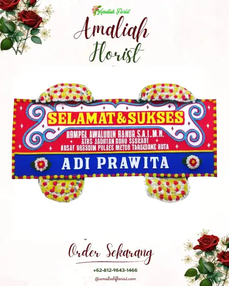 Papan Bunga Ucapan Selamat Karya Bakti
